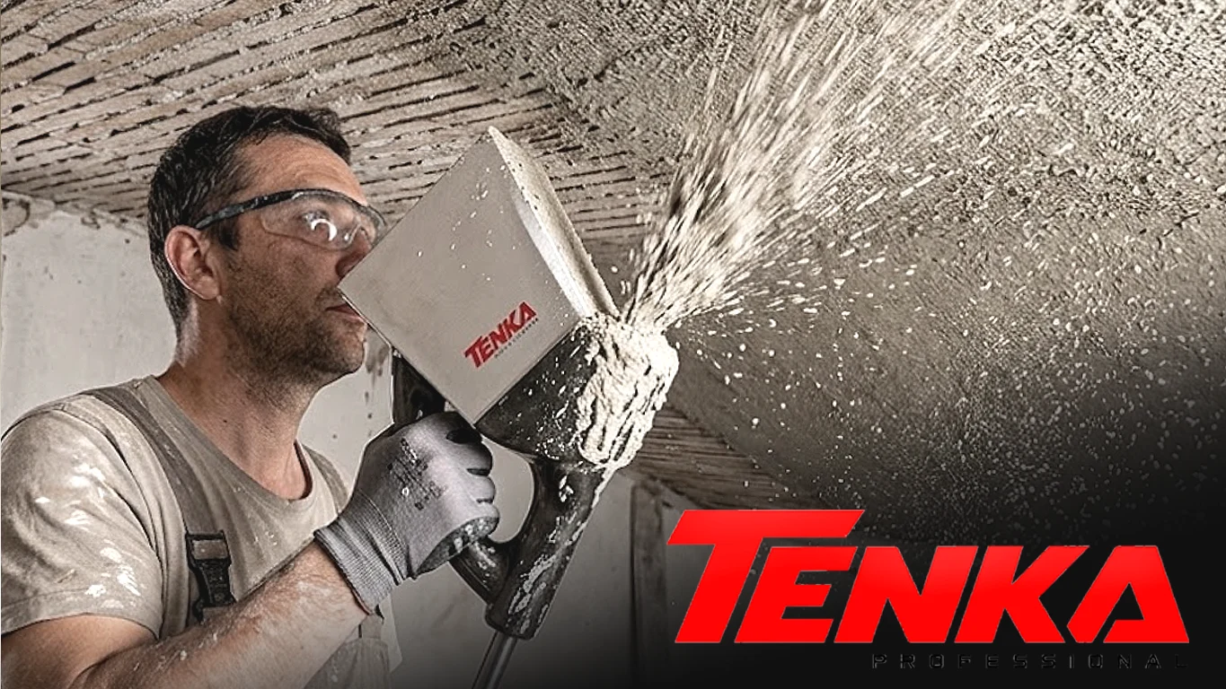 Takputsningsmaskin - TENKA - Takputspistol